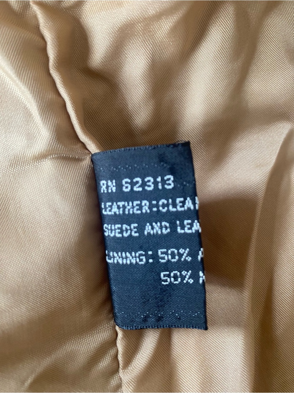Oleg Cassini Beige, suede tie front vest size 6 - Picture 12 of 12